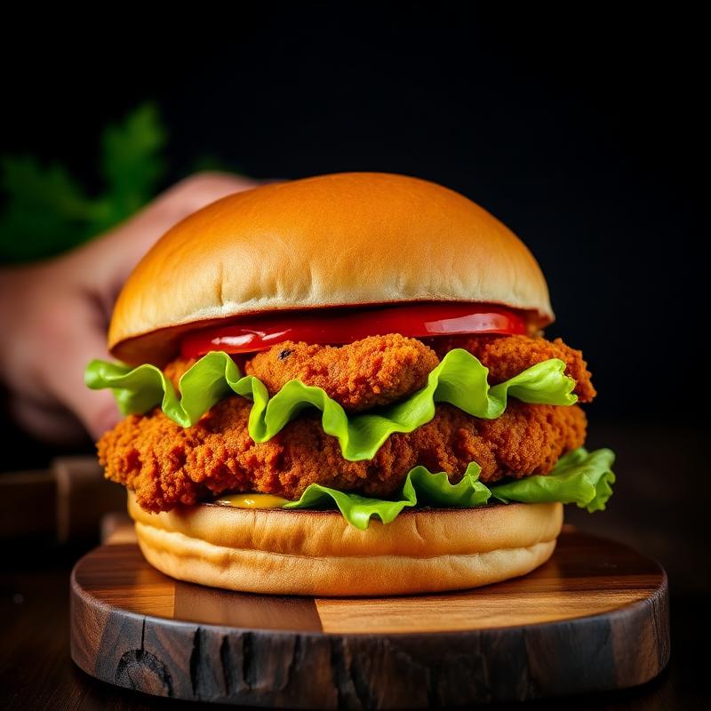 Naija Chicken Burger from Naija Wings Co.
