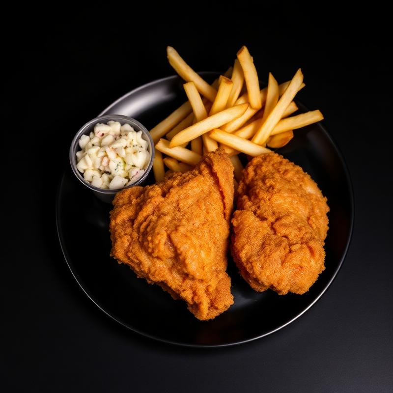 Crispy 2pc Chicken Meal from Crispy Corner Lagos