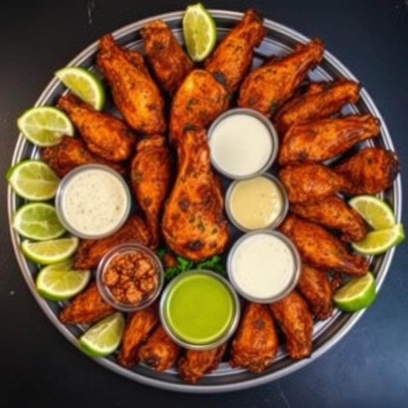 Party Wings Platter from Naija Wings Co.